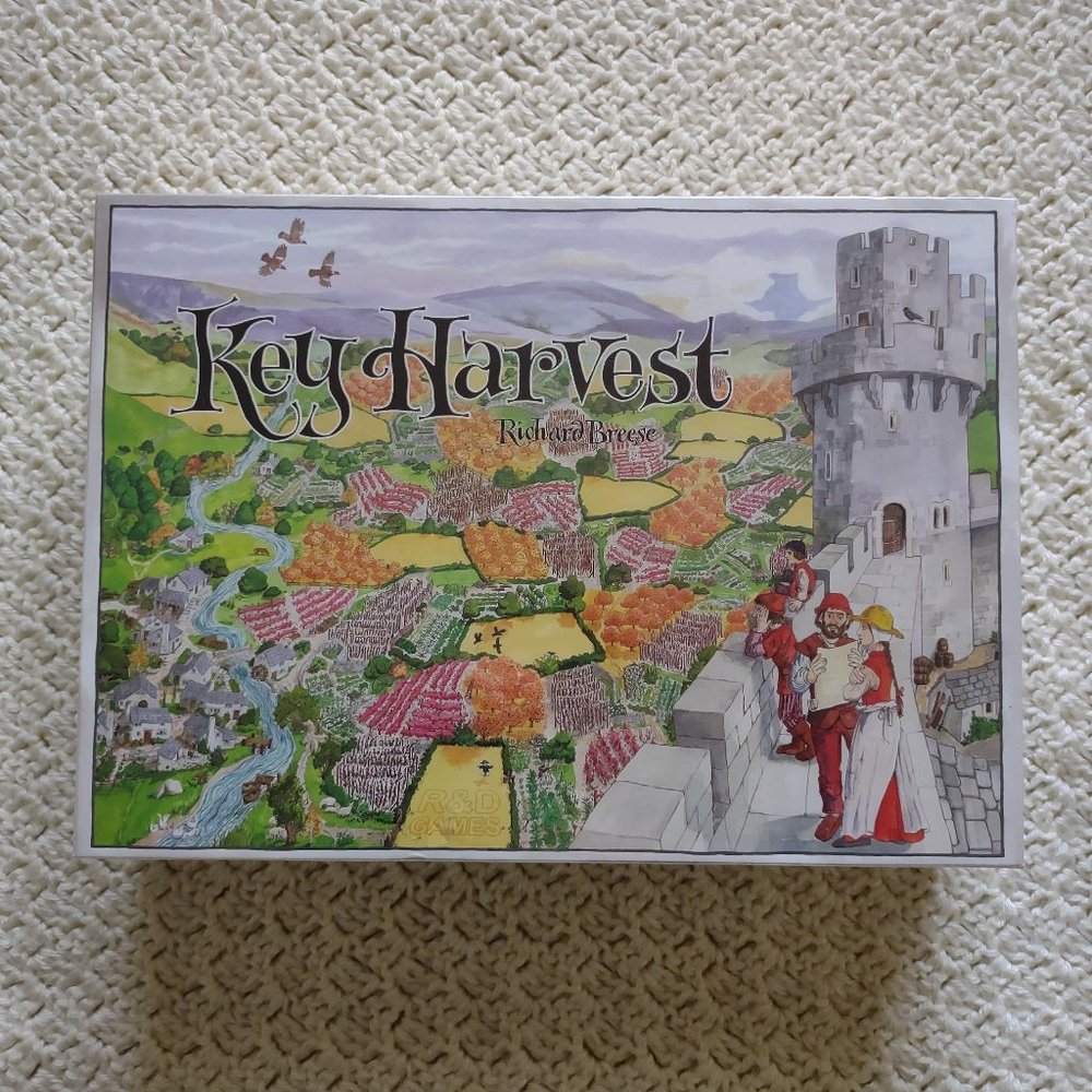 NEW~Key Harvest~Euro Strategy Game~Richard Breese~Auction/Farm/Worker Placement